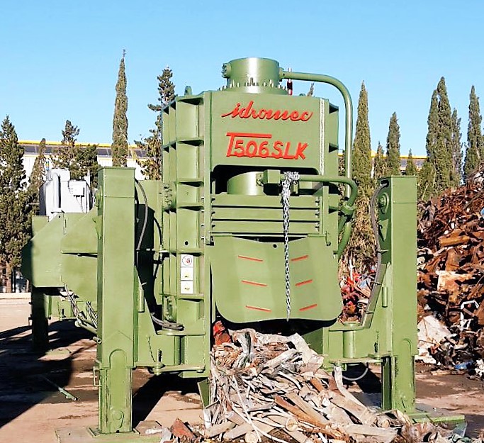 shear-baler Idromec T506SLK for metals and scrap