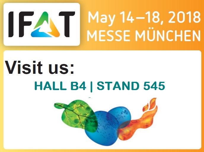 Idromec participe au salon IFAT 2018 | du 14 au 15 Mai 2018