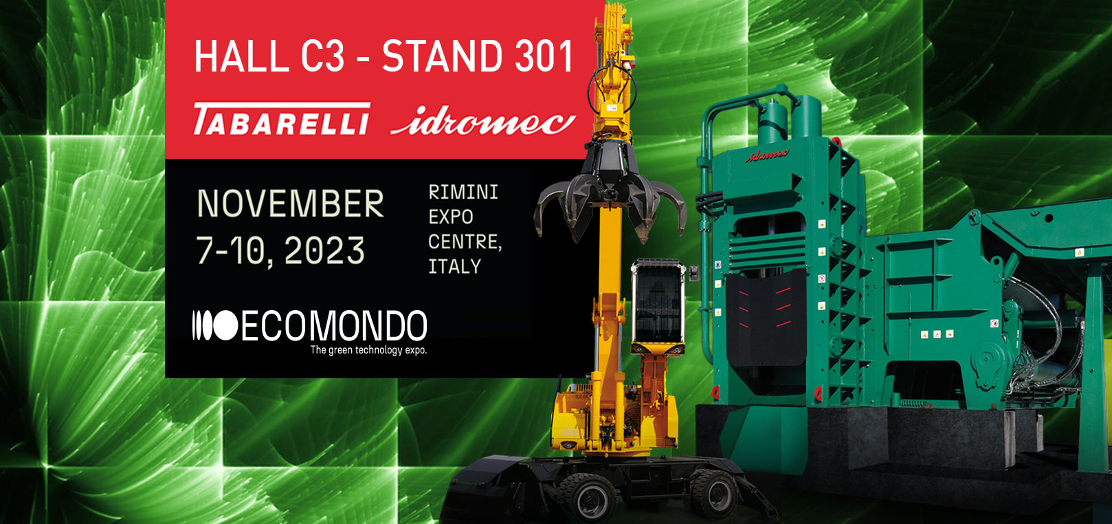 Idromec will participate in the ECOMONDO exhibition | 07-10 November 2023