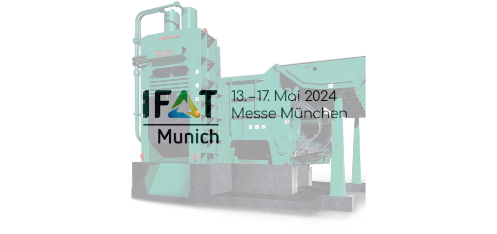 Idromec nimmt an der internationale Messe IFAT | 13.-17. Mai 2024