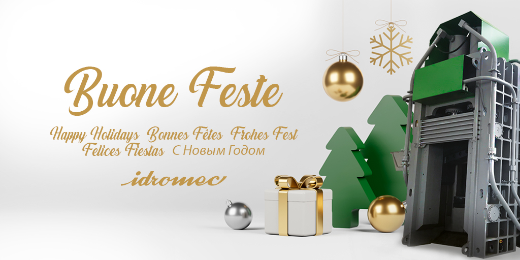 Biglietto augurale natalizio 2024 con pressa cesoia e decorazioni natalizie