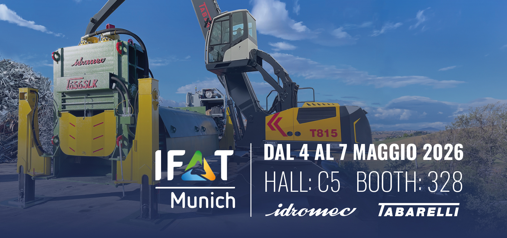 Idromec a IFAT 2026 a Monaco di Baviera, Hall C5 Booth 328
