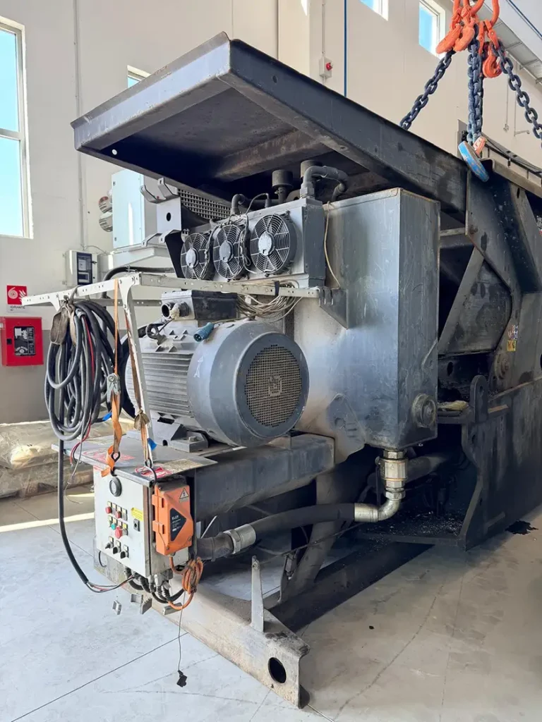 used Bonfiglioli Squalo CS100 mobile shear electric motor